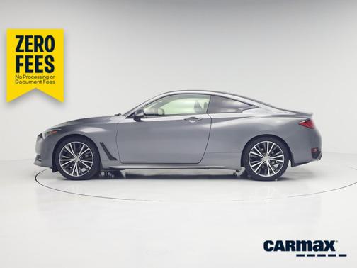 Gray 2017 INFINITI Q60 Premium