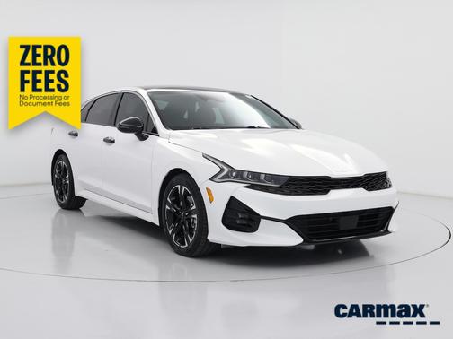 White 2022 Kia K5 GT-Line