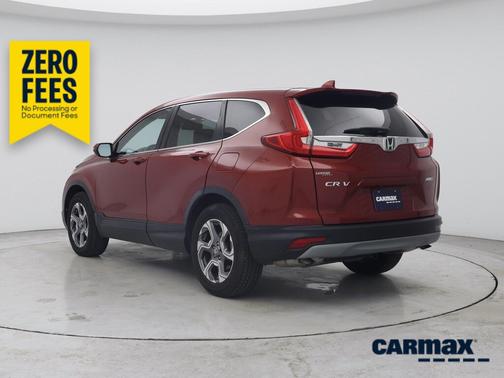 Red 2017 Honda CR-V EX-L