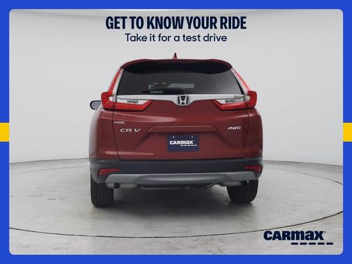 Red 2017 Honda CR-V EX-L