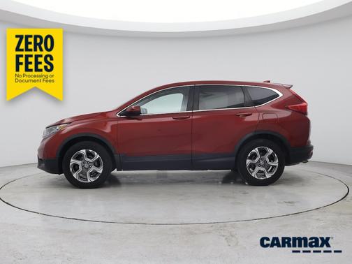Red 2017 Honda CR-V EX-L