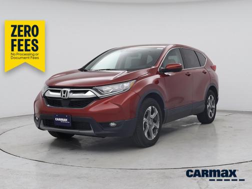 Red 2017 Honda CR-V EX-L