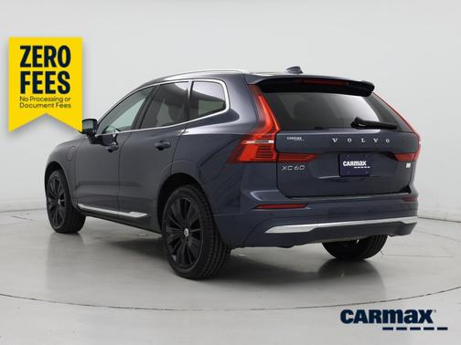 Blue 2023 Volvo XC60 Recharge Plug-In Hybrid T8 Plus Bright Theme