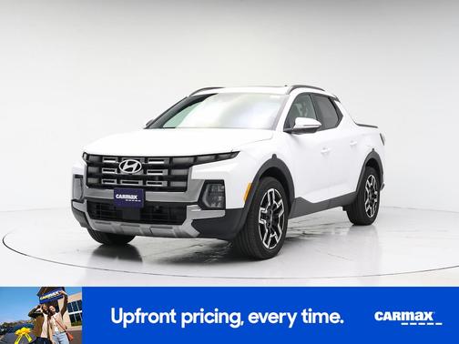 White 2025 Hyundai SANTA CRUZ Limited