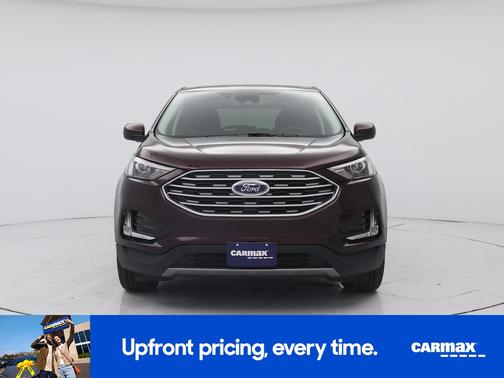 Red 2022 Ford Edge SEL
