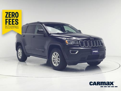 Black 2018 Jeep Grand Cherokee Laredo E