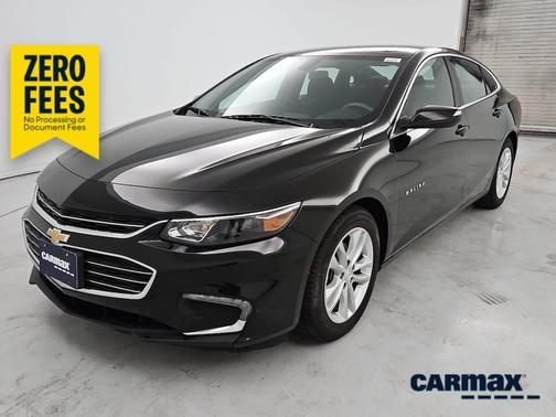 Black 2017 Chevrolet Malibu LT