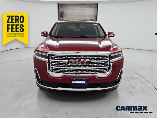 Red 2021 GMC Acadia Denali