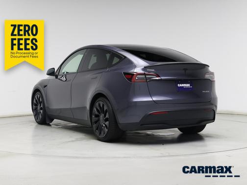 Gray 2022 Tesla Model Y Performance