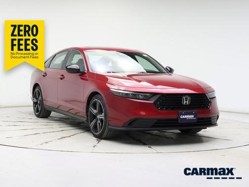 Red 2024 Honda Accord Hybrid Sport
