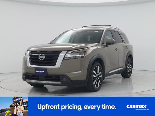 Tan 2023 Nissan Pathfinder Platinum