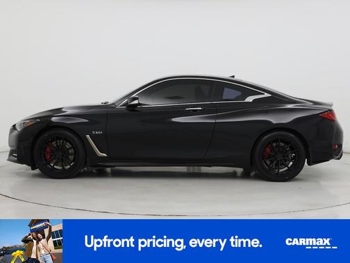 Black 2017 INFINITI Q60 Red Sport 400