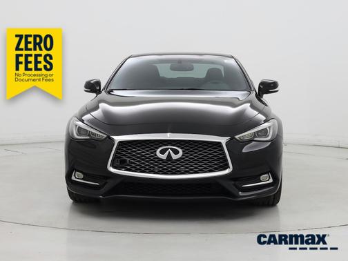 Black 2017 INFINITI Q60 Red Sport 400