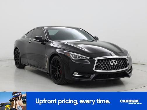 Black 2017 INFINITI Q60 Red Sport 400