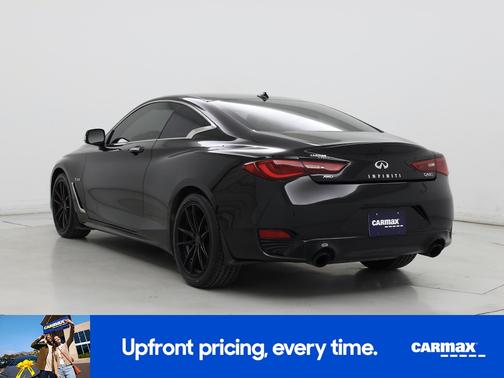Black 2017 INFINITI Q60 Red Sport 400