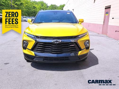 Yellow 2024 Chevrolet Blazer RS