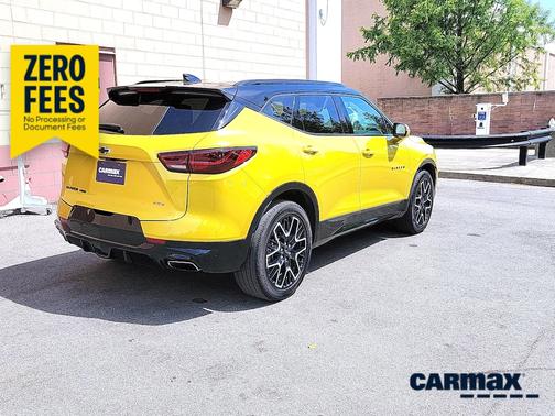 Yellow 2024 Chevrolet Blazer RS