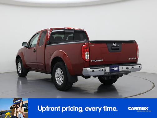 Red 2019 Nissan Frontier SV