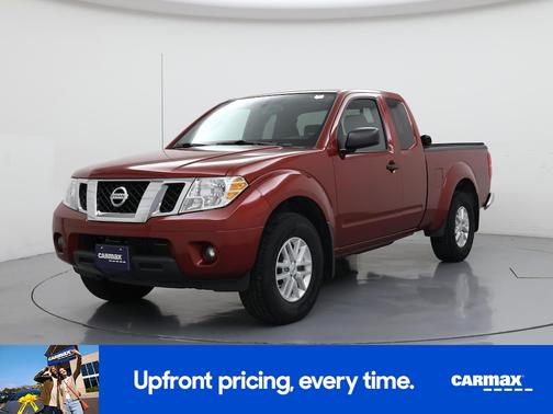 Red 2019 Nissan Frontier SV