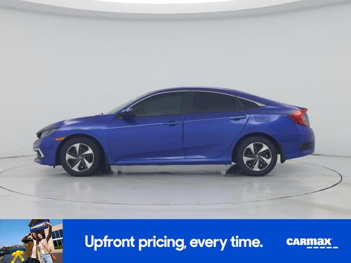 Blue 2019 Honda Civic LX