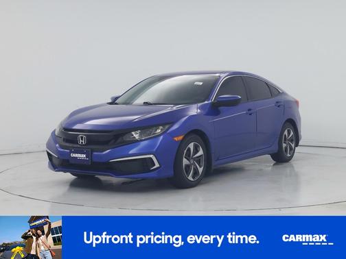 Blue 2019 Honda Civic LX