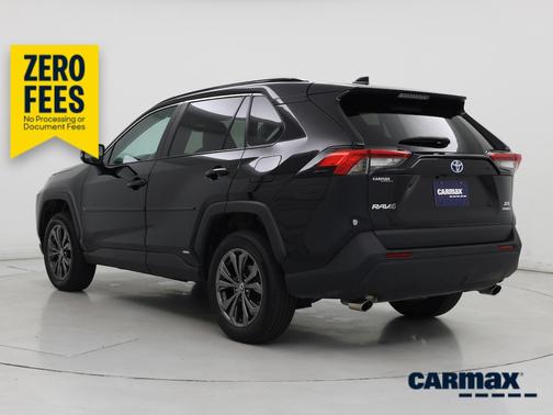 Black 2022 Toyota RAV4 Hybrid XLE Premium