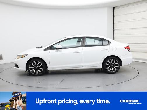 White 2014 Honda Civic EX-L