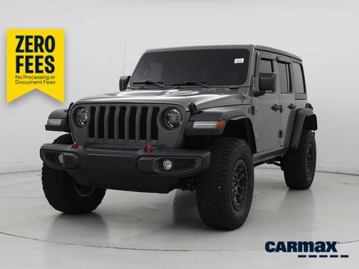Gray 2022 Jeep Wrangler Unlimited Rubicon