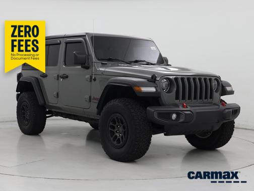 Gray 2022 Jeep Wrangler Unlimited Rubicon