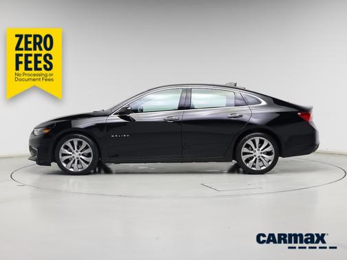 Black 2017 Chevrolet Malibu Premier