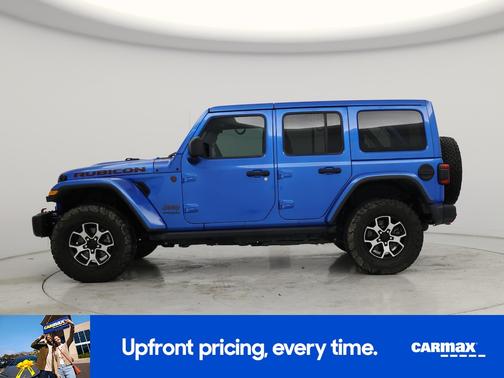 Blue 2022 Jeep Wrangler Unlimited Rubicon
