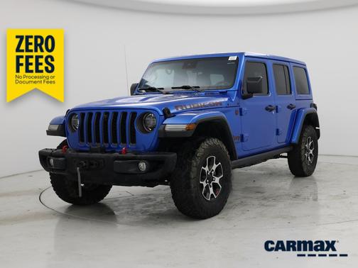 Blue 2022 Jeep Wrangler Unlimited Rubicon