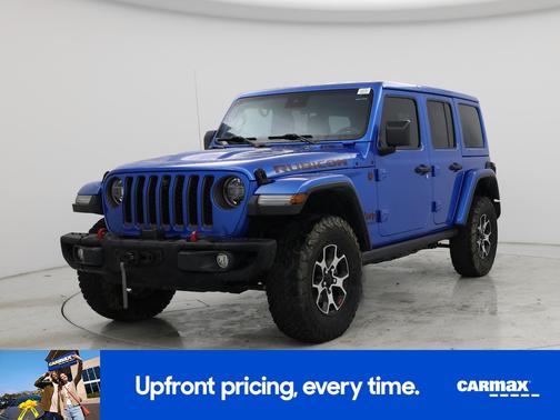 Blue 2022 Jeep Wrangler Unlimited Rubicon