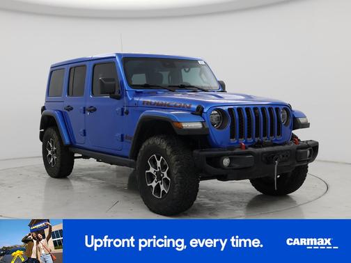 Blue 2022 Jeep Wrangler Unlimited Rubicon