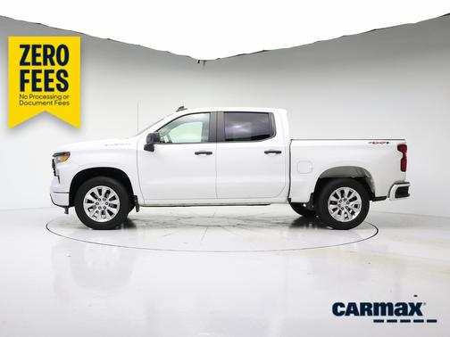 White 2022 Chevrolet Silverado 1500 Custom