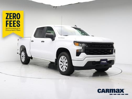 White 2022 Chevrolet Silverado 1500 Custom