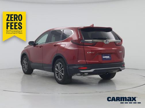 Burgundy 2021 Honda CR-V EX-L