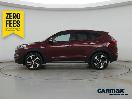 Burgundy 2016 Hyundai TUCSON Limited