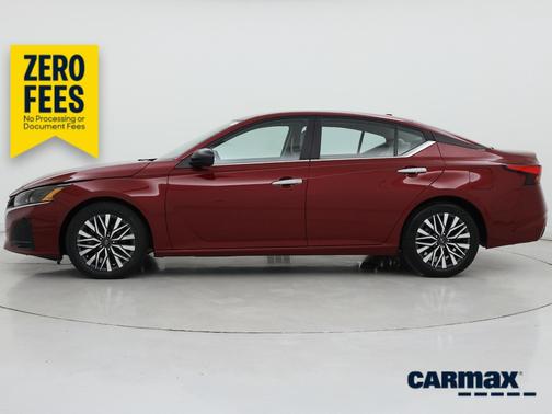 Red 2025 Nissan Altima SV