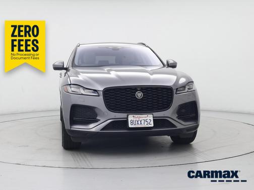 Gray 2021 Jaguar F-PACE S
