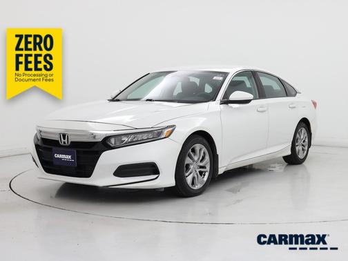 White 2018 Honda Accord LX