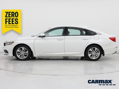 White 2018 Honda Accord LX
