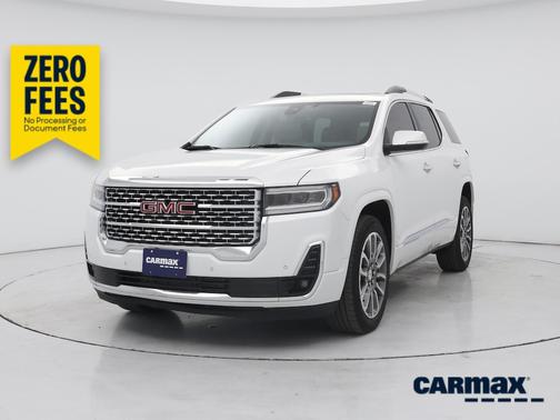 White 2021 GMC Acadia Denali