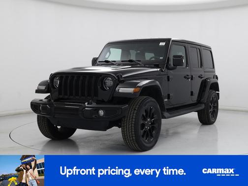 Black 2022 Jeep Wrangler Unlimited Sahara High Altitude