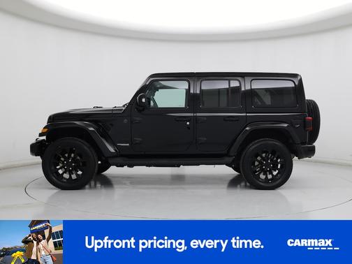 Black 2022 Jeep Wrangler Unlimited Sahara High Altitude