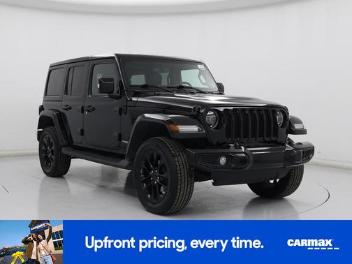 Black 2022 Jeep Wrangler Unlimited Sahara High Altitude
