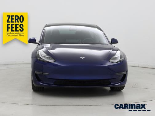 Blue 2021 Tesla Model 3 Long Range
