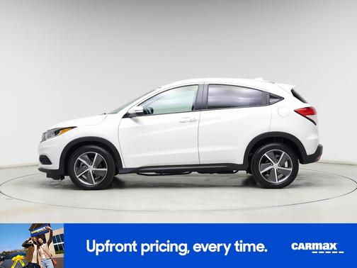 White 2021 Honda HR-V EX