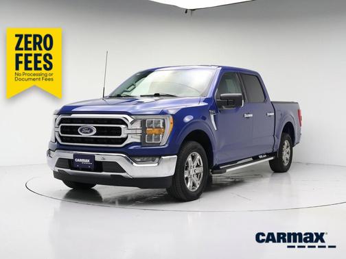 Blue 2023 Ford F-150 XLT