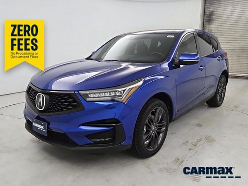 Blue 2020 Acura RDX SH-AWD A-Spec